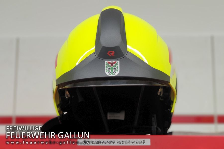 Unser neuer Feuerwehrhelm